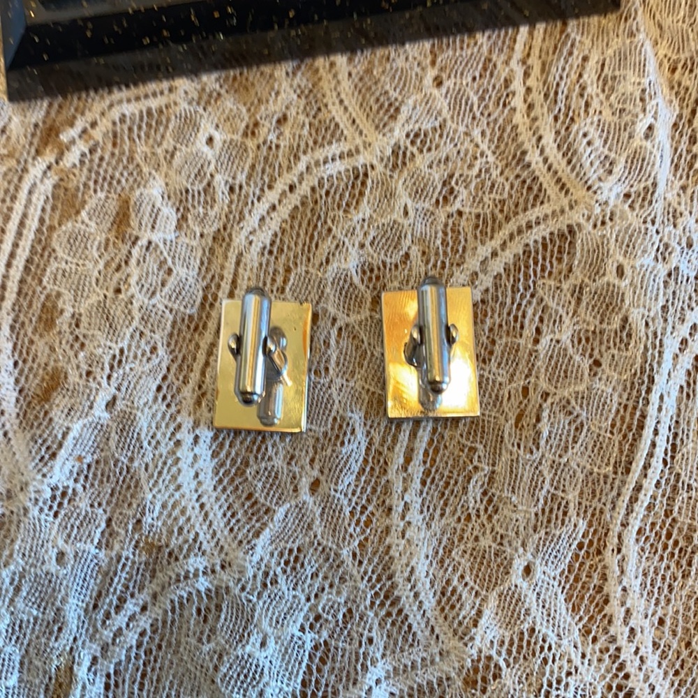 Vintage Speidel Rectangular Silver Tone Mirror Fi… - image 5